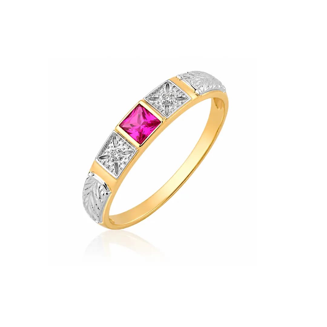 Anel de Formatura Ciências Contábeis em Ouro Maciço 10K e 18K – Modelo C156