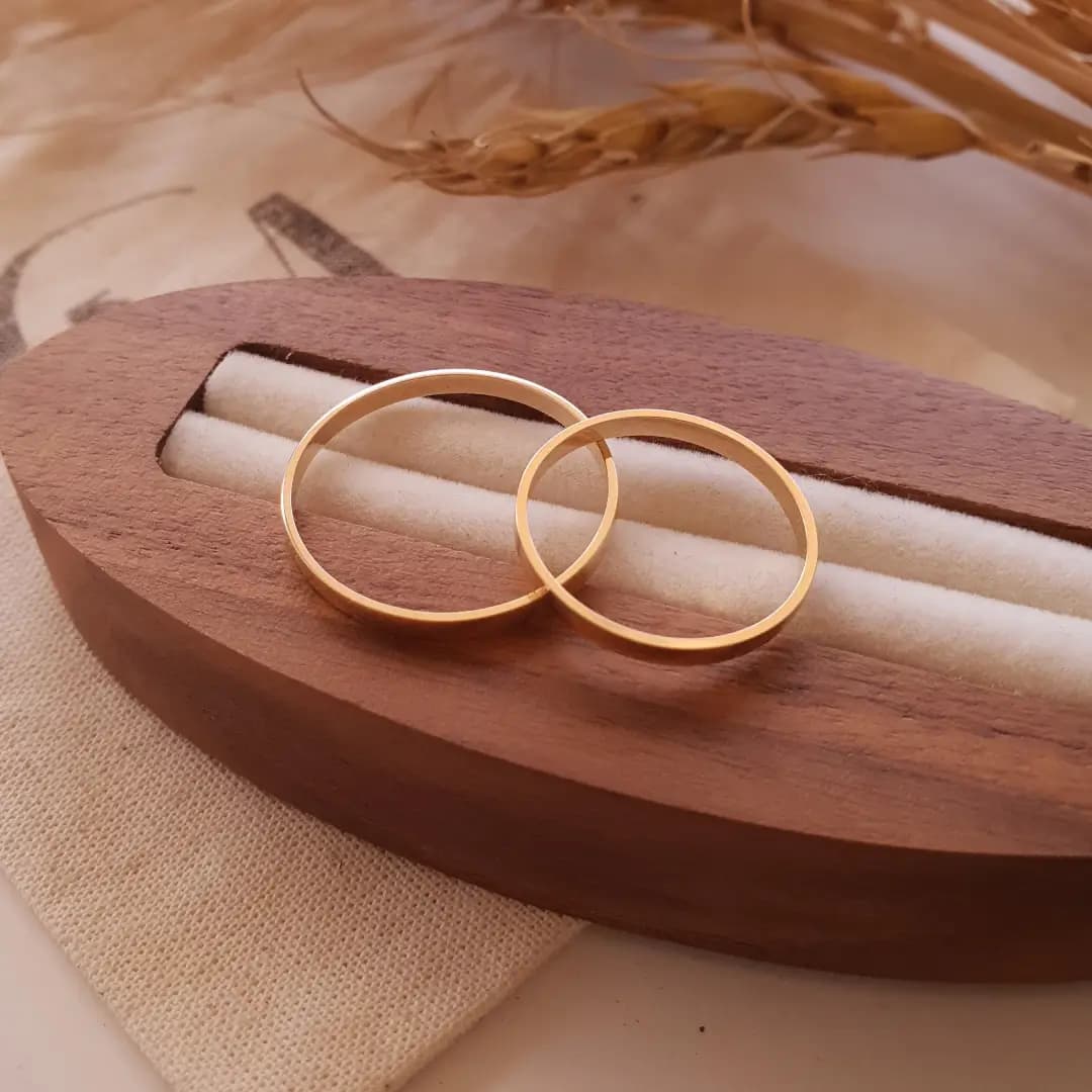 Alianças 2mm