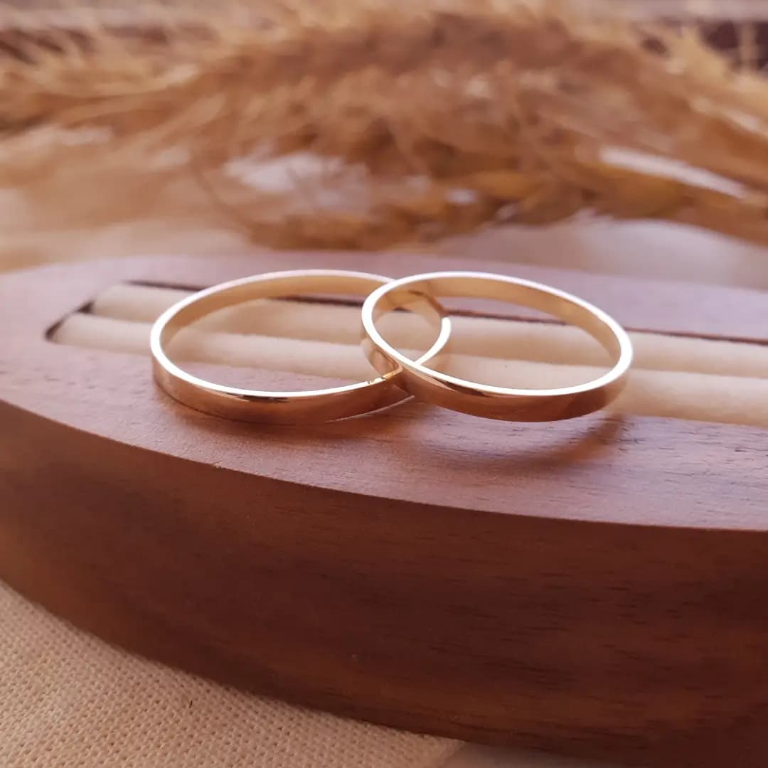 Alianças 2mm