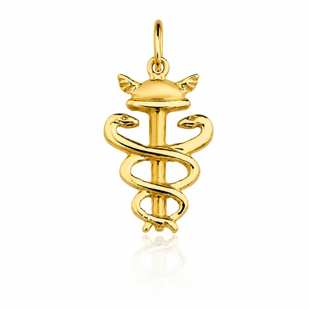Pingente de formatura Ouro maciço CT28 (CONTABILIDADE)