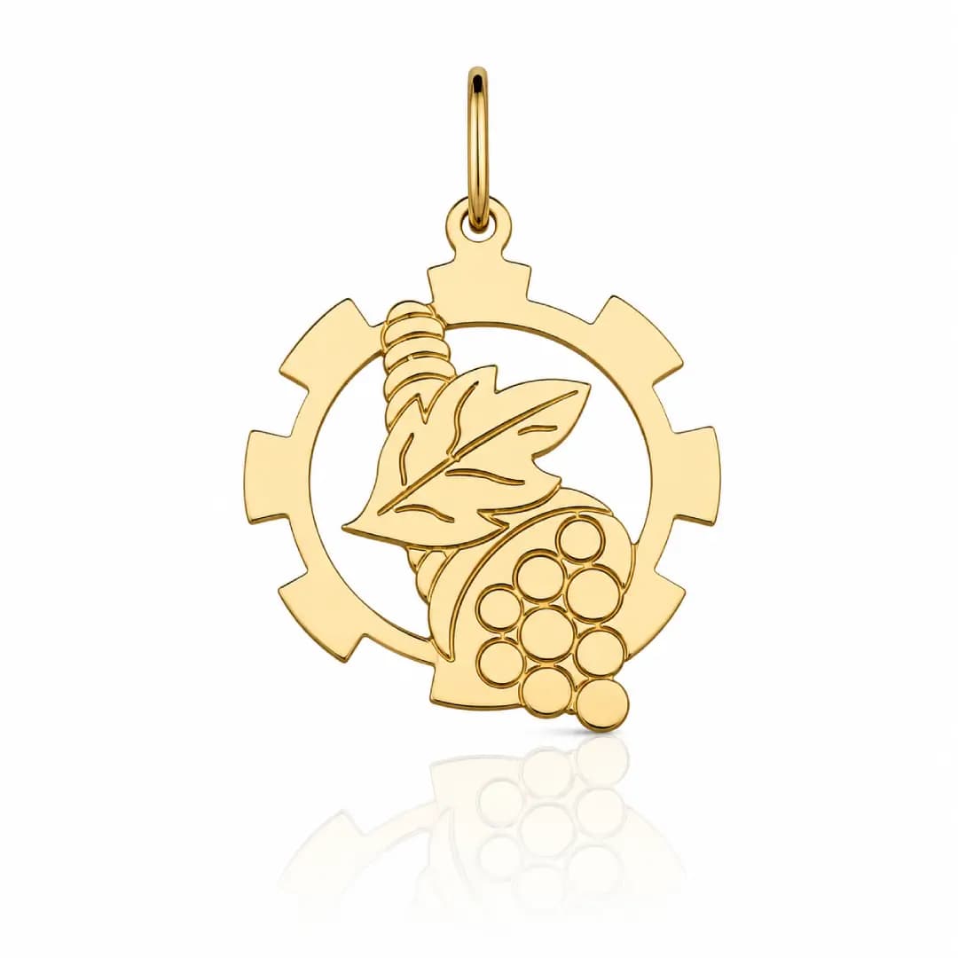 Pingente de Formatura Economia em Ouro Maciço 10K e 18K – Modelo PC140