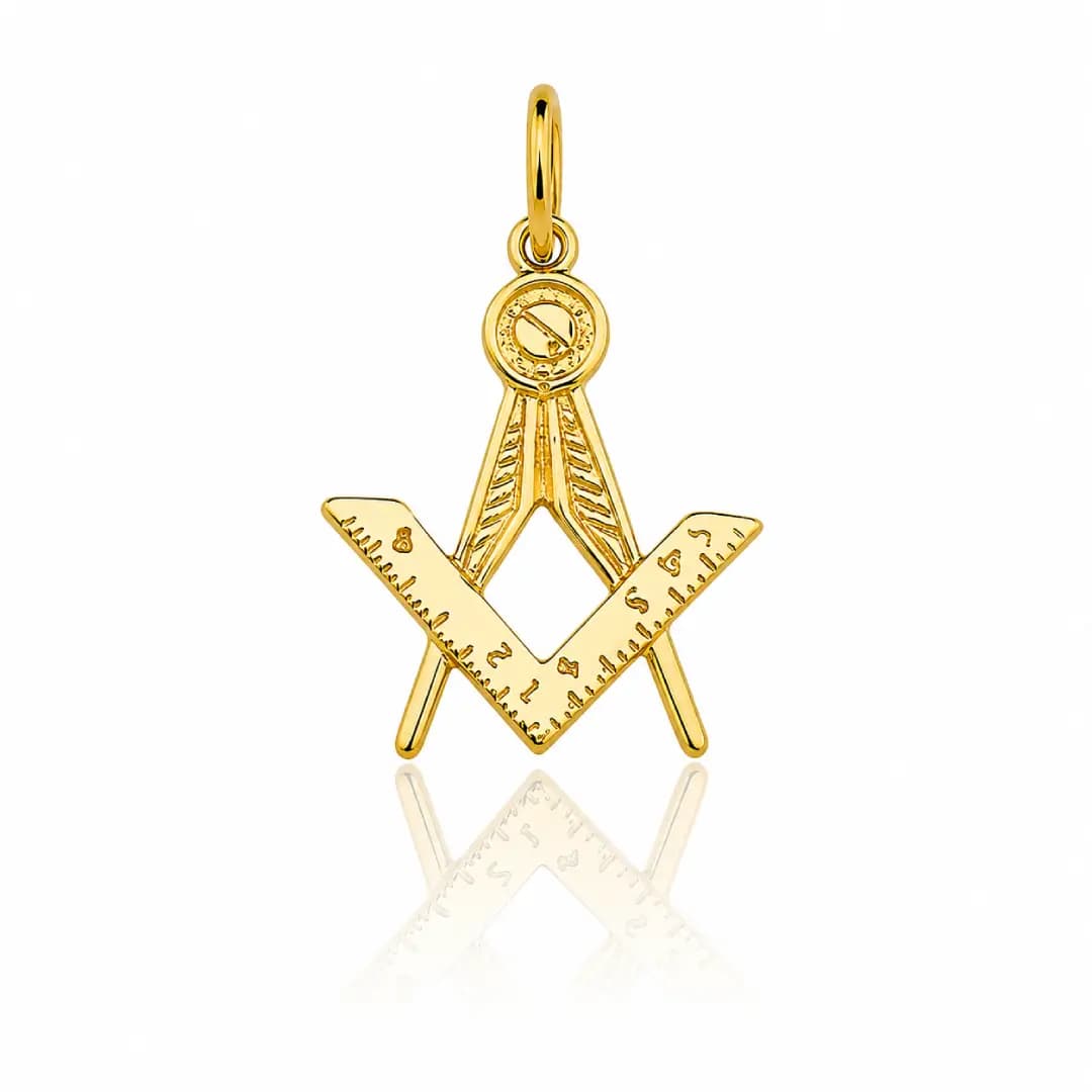 Pingente de formatura Ouro maciço CT33 (ENGENHARIA)