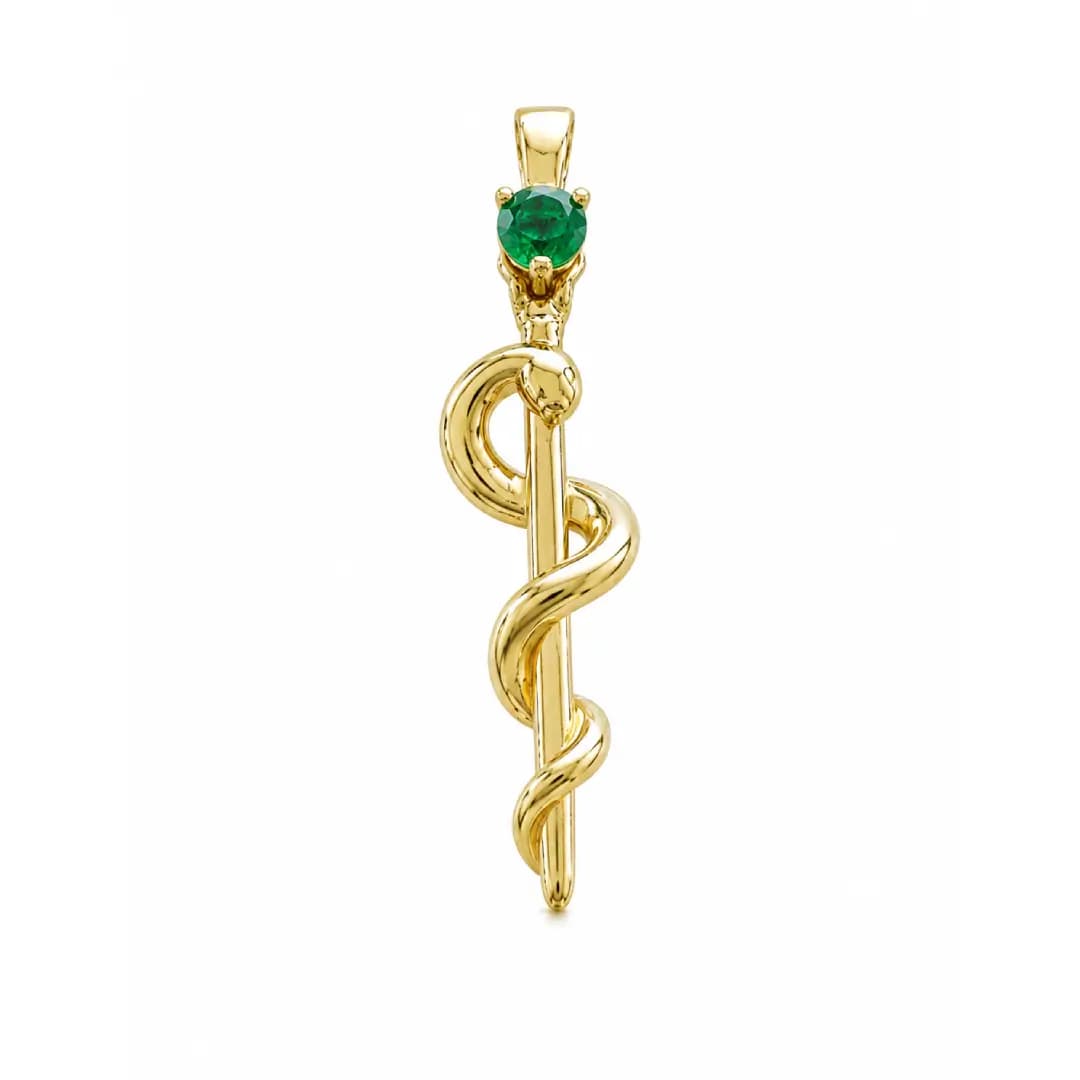 Pingente de Medicina em ouro 18k