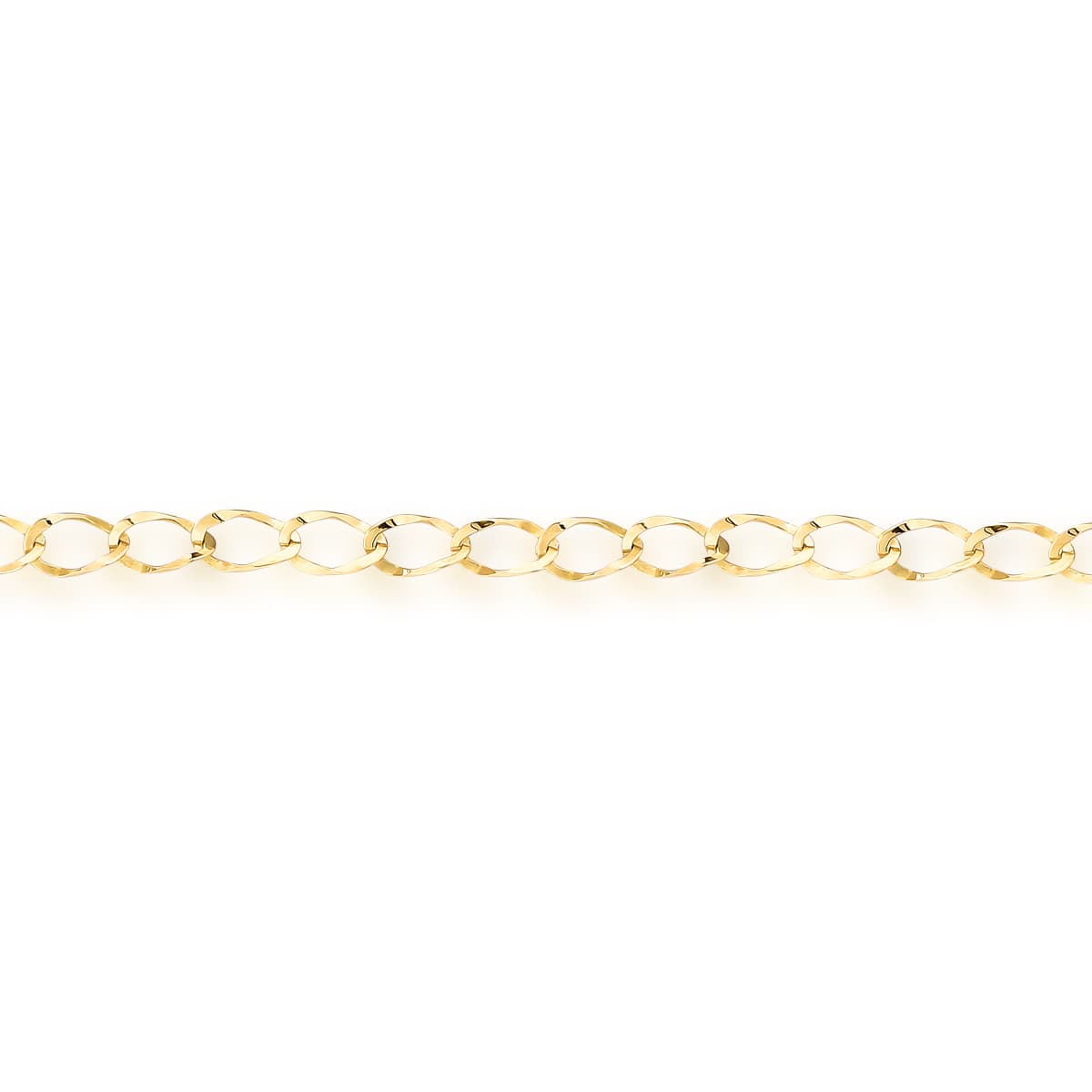 Pulseira 21cm em Ouro Maciço 10K e 18K