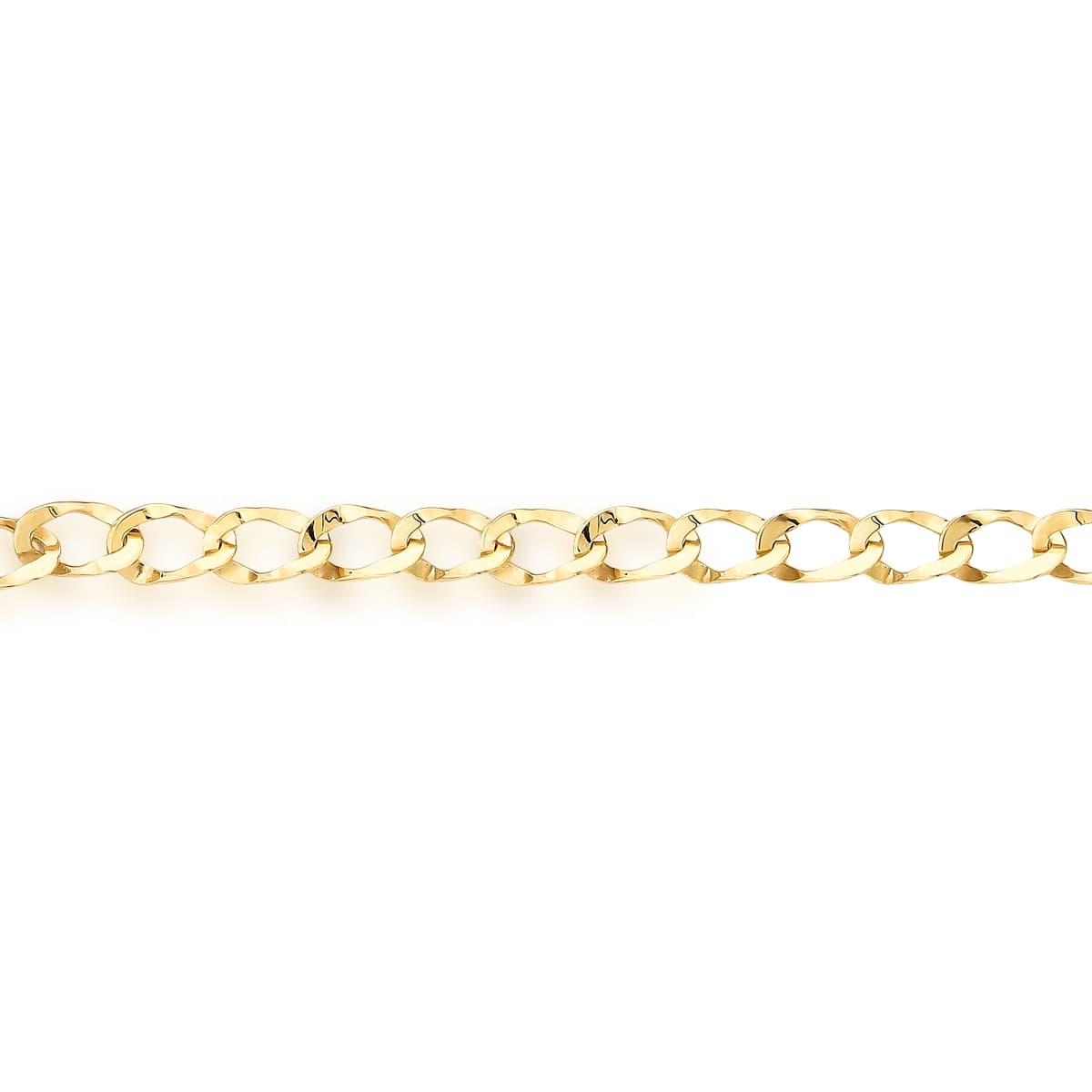 Pulseira 21cm em Ouro Maciço 10K e 18K