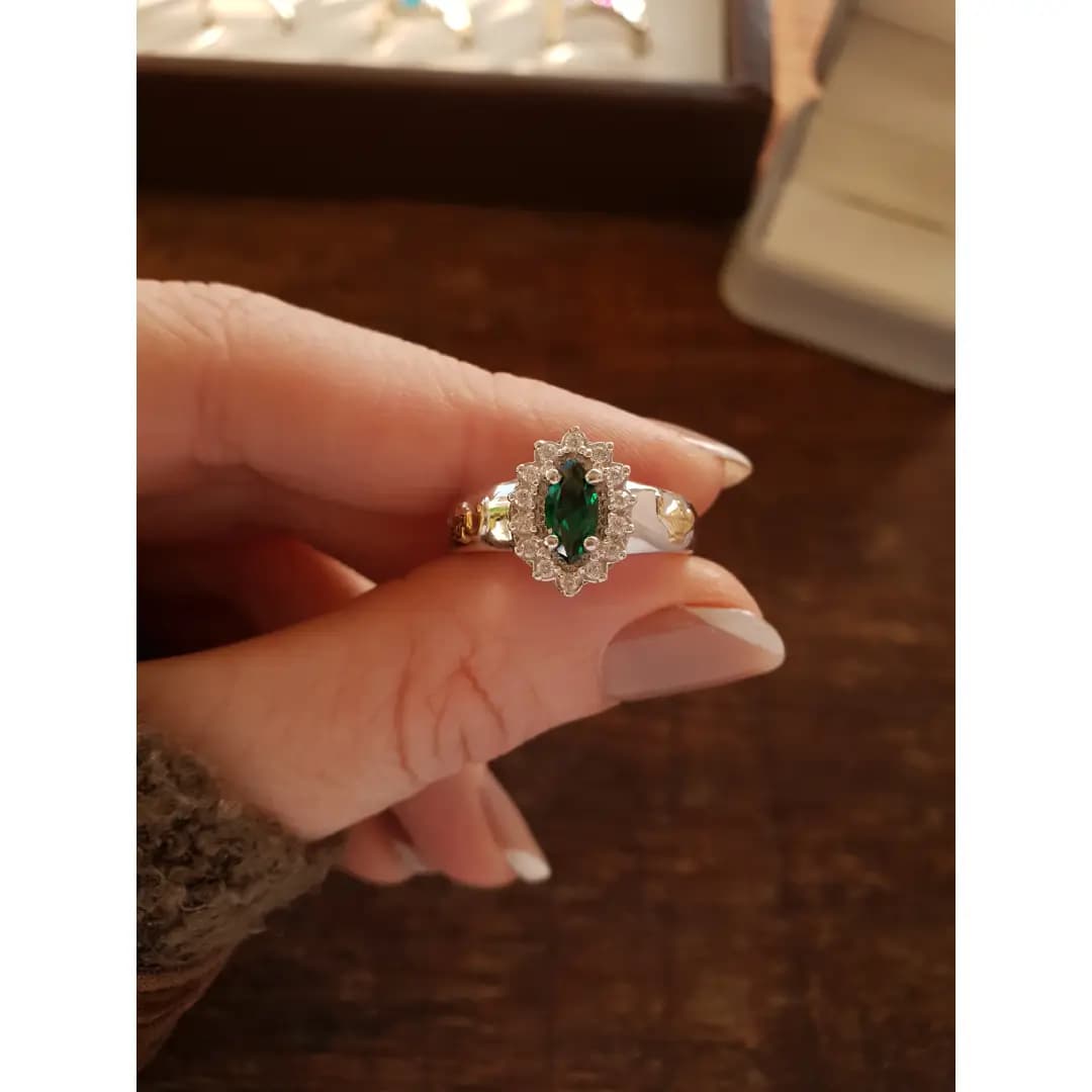 Anel de Enfermagem em prata 950