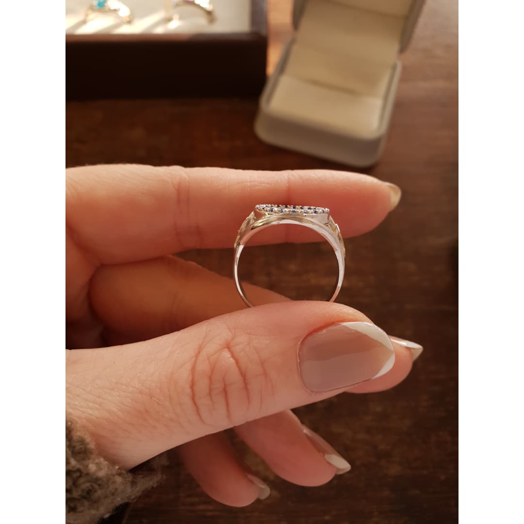 Anel Estrela de Davi em Prata 950 – Modelo AAG14 - imagem 4