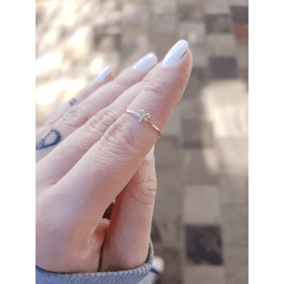 Anel Signo de Áries em Ouro Maciço 10K e 18K – Modelo CS524 anel aries img