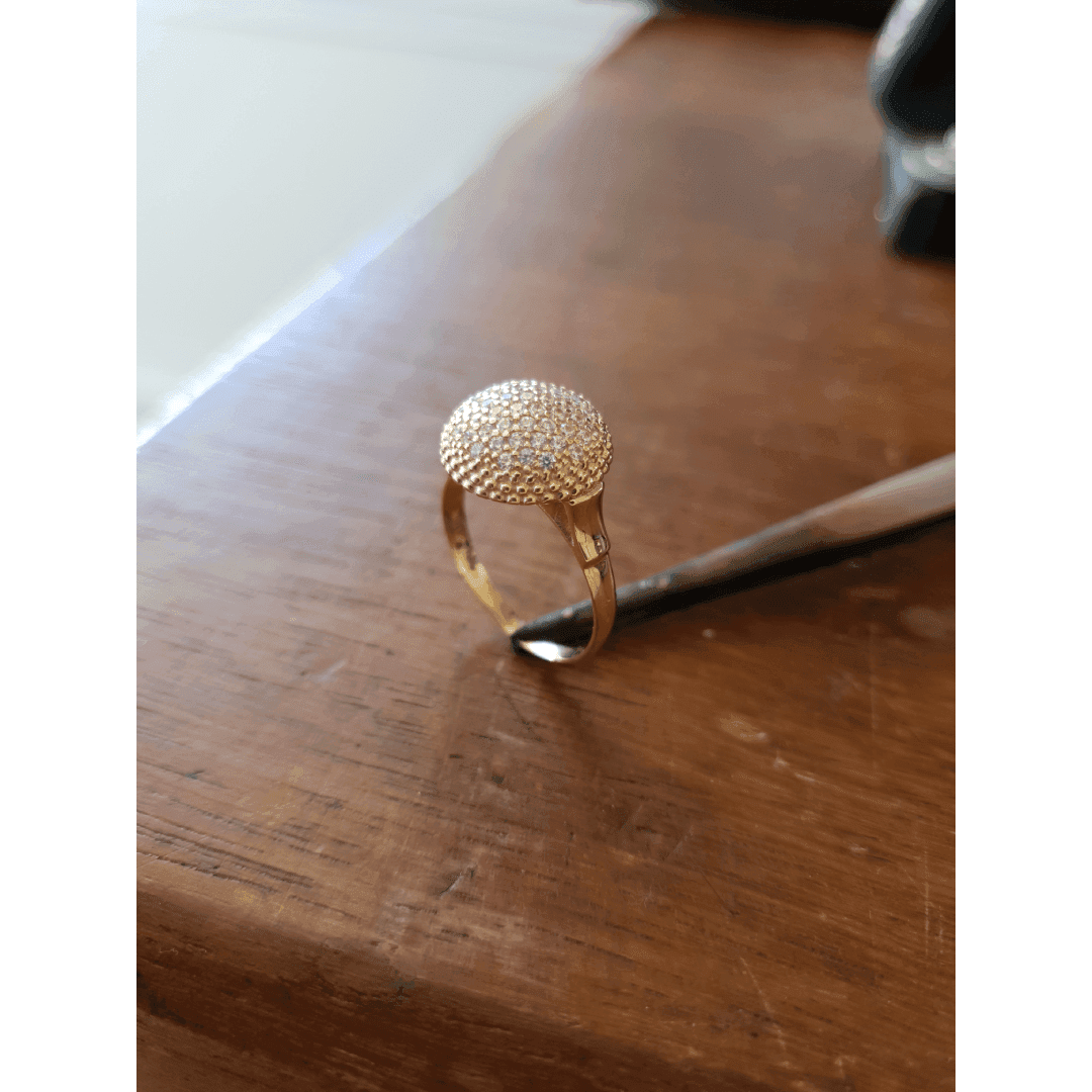 Anel Ouro maciço C76 anel c76 img