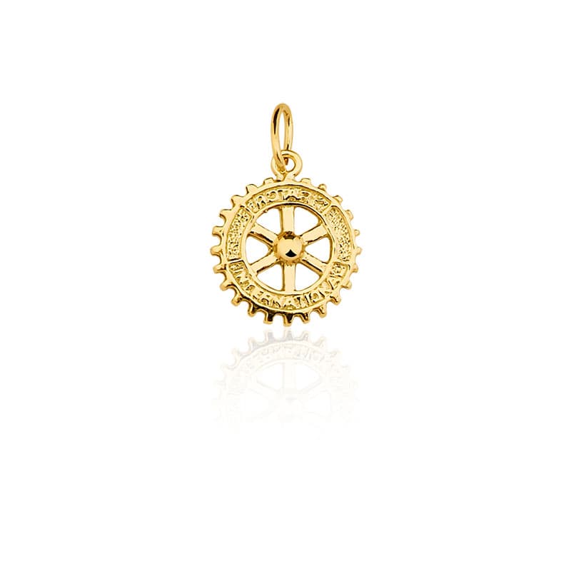 Pingente Rotary em Ouro Maciço 10K e 18K – Modelo CT04