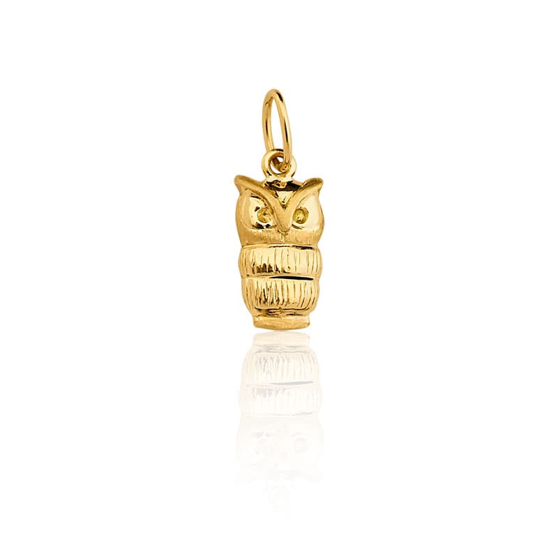 Pingente de Formatura Letras em Ouro Maciço 10K e 18K – Modelo CT12
