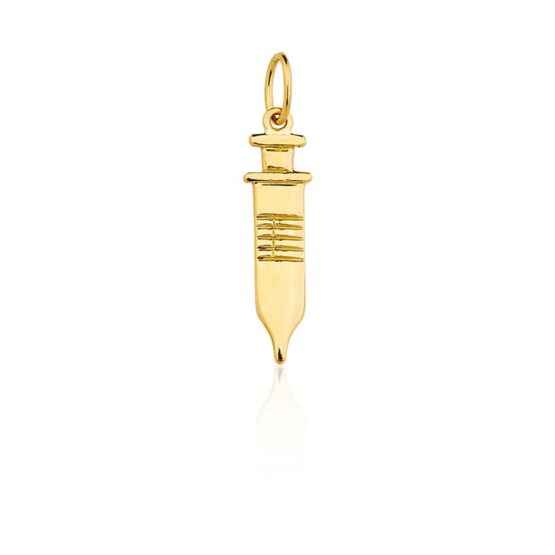 Pingente de Formatura Enfermagem em Ouro Maciço 10K e 18K – Modelo CT40