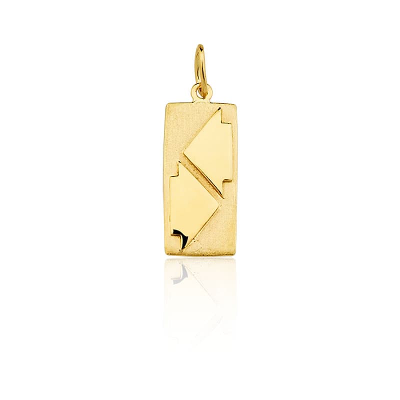 Pingente de Formatura Marketing em Ouro Maciço 10K e 18K – Modelo CT41