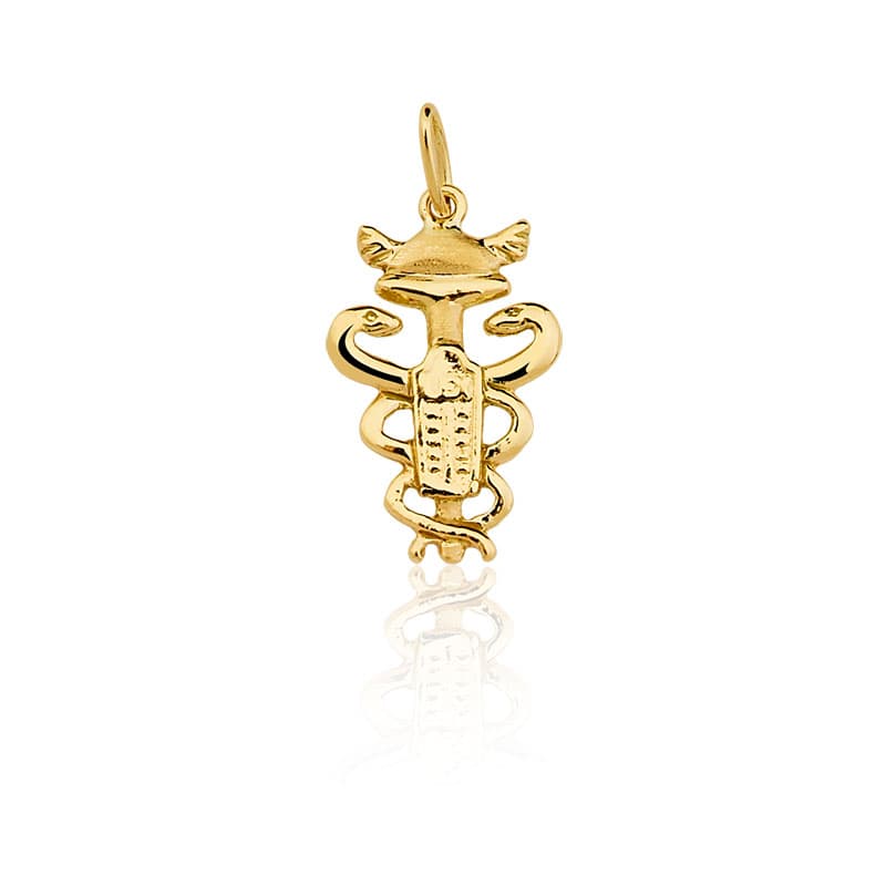 Pingente de Formatura Ciências Contábeis em Ouro Maciço 10K e 18K – Modelo CT34