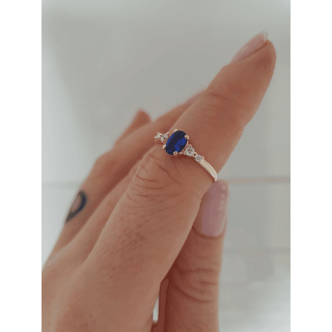 Anel em Ouro Maciço 10K e 18K – Modelo C1001 - imagem 2