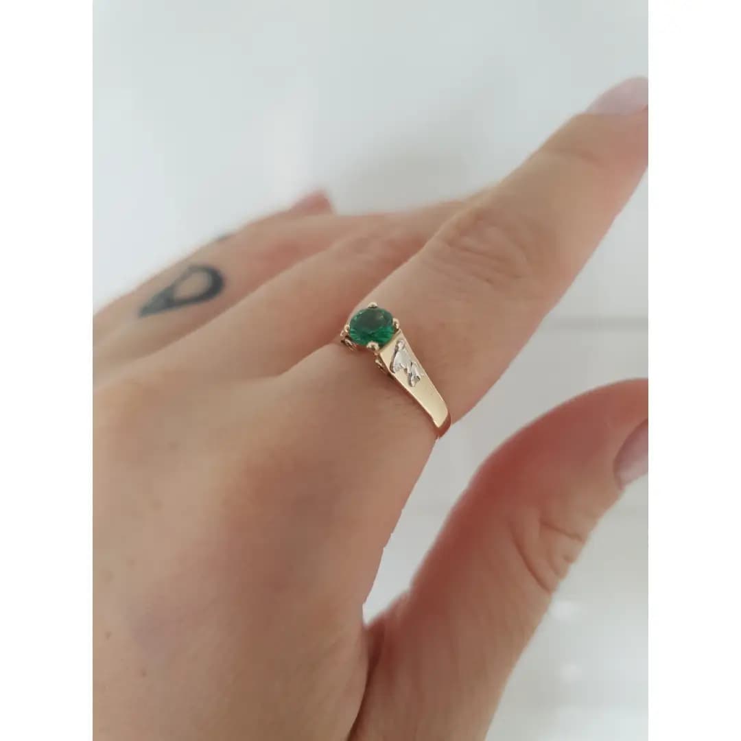 Anel de Formatura Fisioterapia em Ouro Maciço 10K e 18K – Modelo C118 - imagem 2