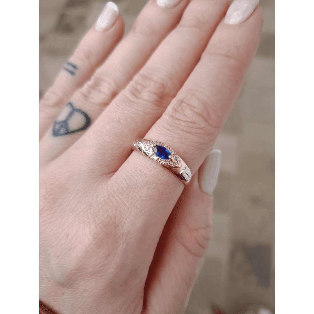 Anel de Formatura Farmácia em Ouro Maciço 10K e 18K – Modelo C27 - imagem 3