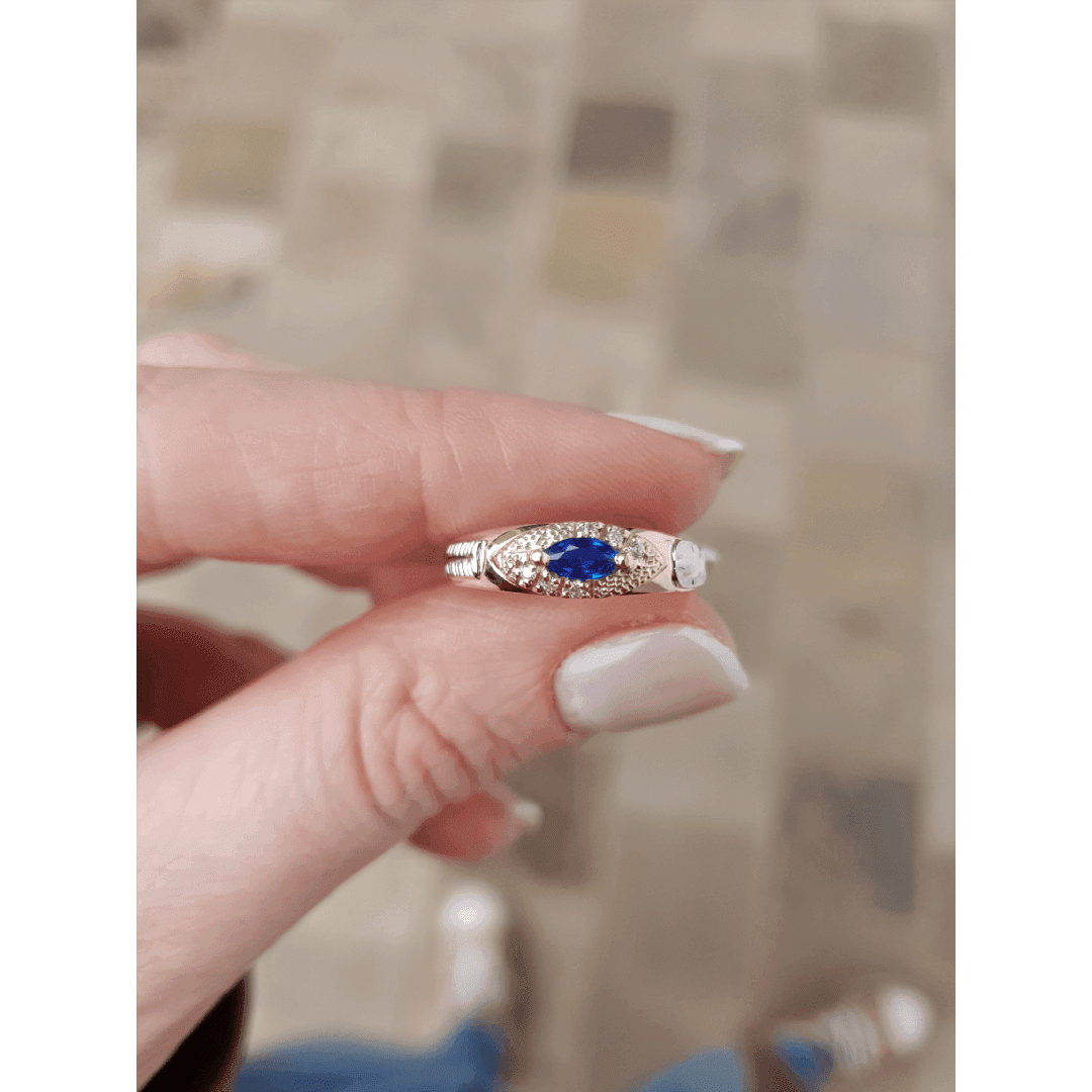 Anel de Formatura Farmácia em Ouro Maciço 10K e 18K – Modelo C27 - imagem 4