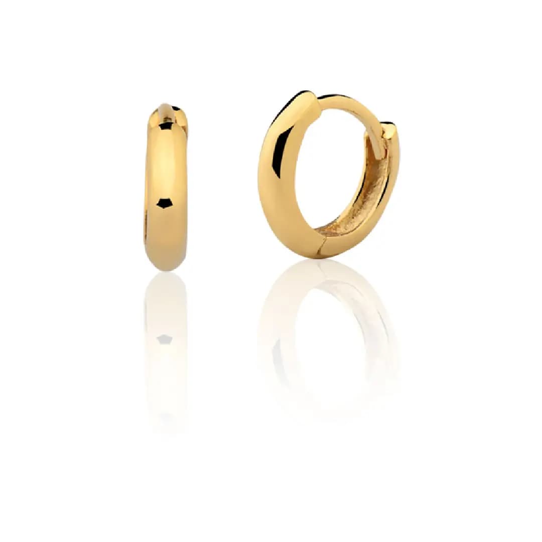 Brinco Argola em Ouro Maciço 10K e 18K