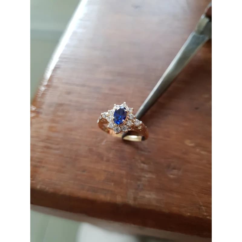 Anel de Formatura Pedagogia em Ouro Maciço 10K e 18K – Modelo C60 - imagem 3
