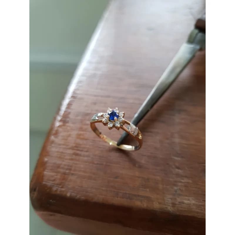 Anel de Formatura Direito em Ouro Maciço 10K e 18K – Modelo C58 - imagem 3