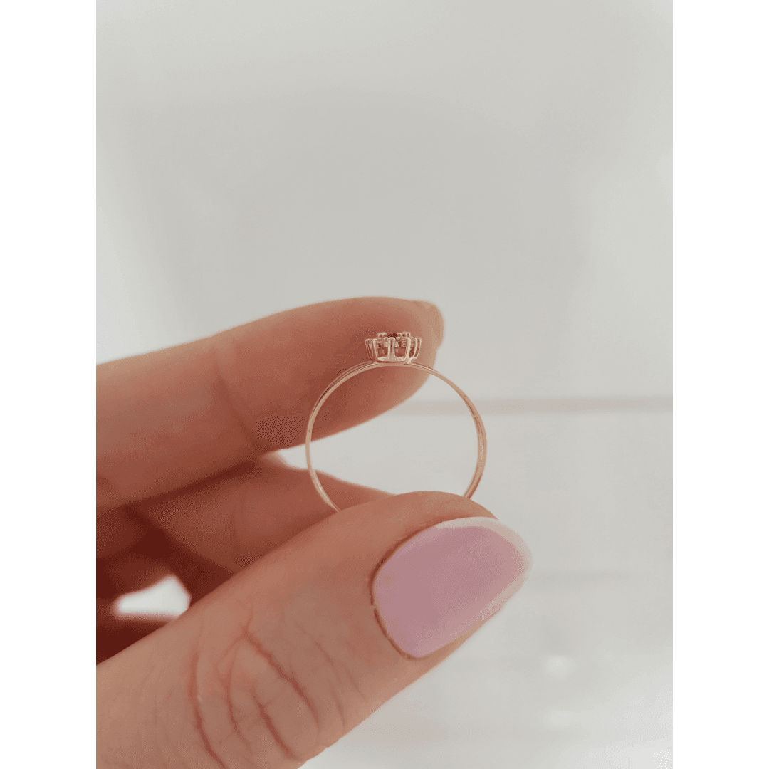 Anel em Ouro Maciço 10K e 18K – Modelo CS723 - imagem 4
