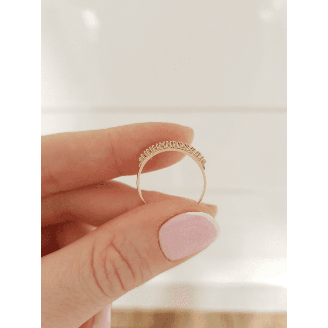 Anel em Ouro Maciço 10K e 18K – Modelo CS725 - imagem 5