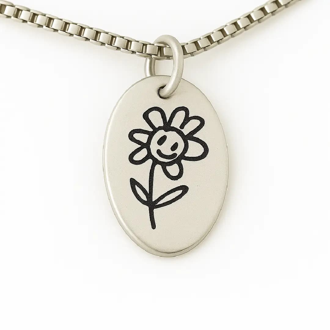 Pingente Personalizado em Prata 950 - imagem 4