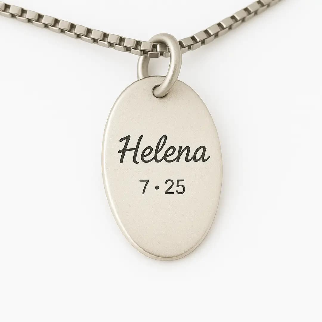 Pingente Personalizado em Prata 950 - imagem 5