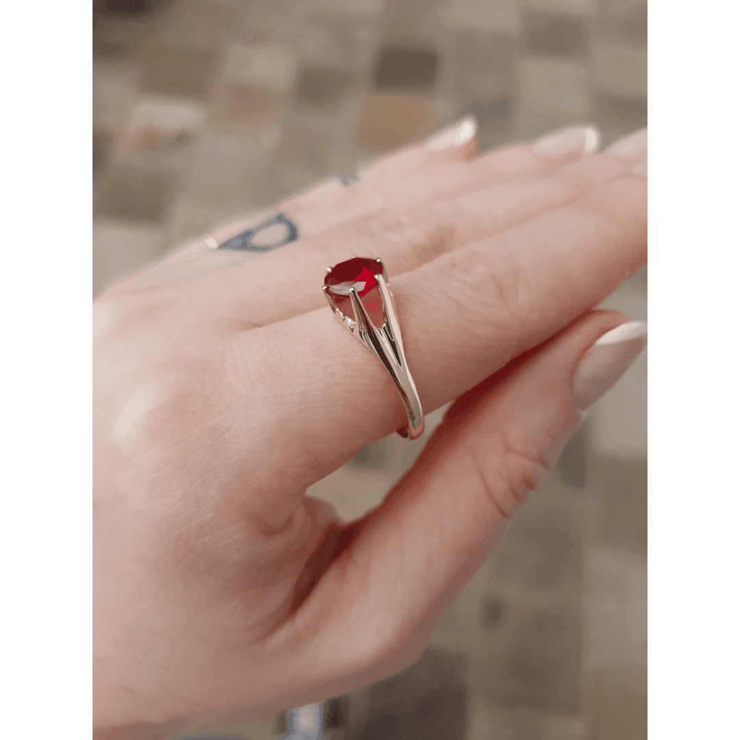 Anel Masculino Pé Cabra em Ouro Maciço 10K e 18K – Modelo C501 pe de cabra img