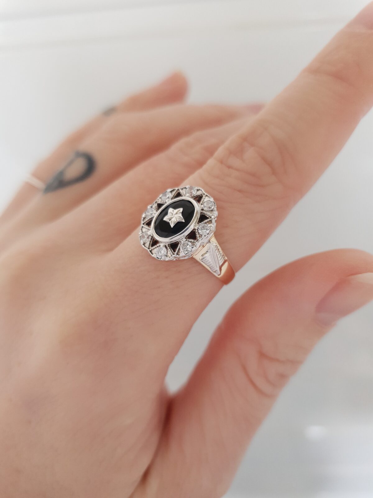 Anel de formatura Ouro maciço C40 (MAGISTÉRIO) - Imagem 3