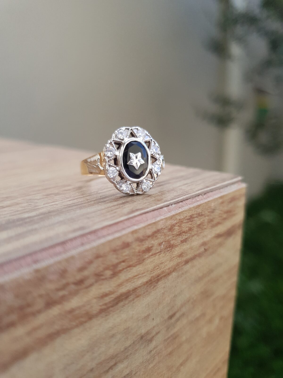 Anel de formatura Ouro maciço C40 (MAGISTÉRIO) - Imagem 4