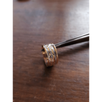 Anel 7 elos Ouro maciço CL73 (8,5mm) - Imagem 4