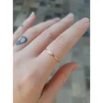 Anel Ouro maciço Aquário - Imagem 2