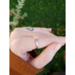 Anel de formatura Ouro maciço C17 (BIBLIOTECONOMIA) - Imagem 5