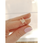 Anel Círculo Ouro Maciço CS702 - Imagem 5